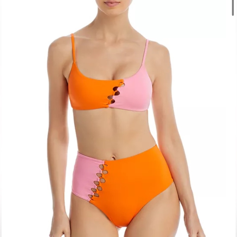 NWT L’space solstice bikini top and bottom